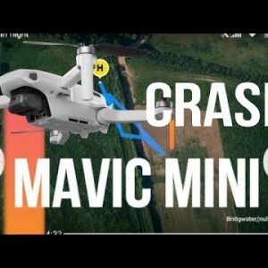 MAVIC MINI - I CRASHED ON MY FIRST FLIGHT! OMG Flight logs show the error - YouTube