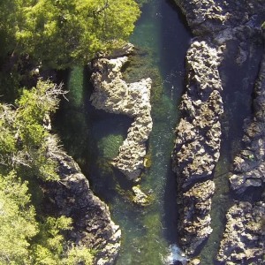 Drone at a river in Valdivia Province, Chile - YouTube