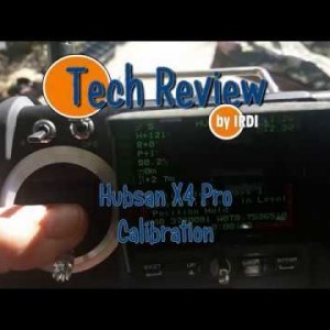 Hubsan X4 Pro H109S drone Calibration - YouTube