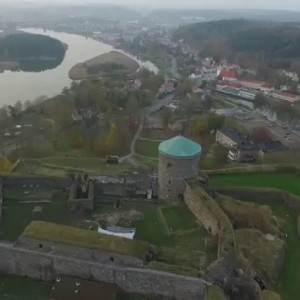 Bohus Fästning uppe i luften!!!! (Bohus fortress in the air from Sweden) - YouTube