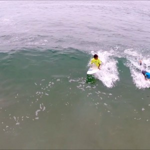 Learn how to surf at Renaca in Chile  (Drone footage) - YouTube