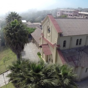 Aerial view of a Church in Concon Province, Chile - YouTube